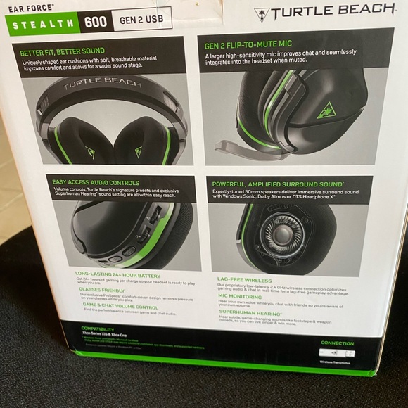 Turtle Beach Stealth 600 Gen 2 USB Amplified Gaming Headset Designed for XBox - Picture 3 of 6
